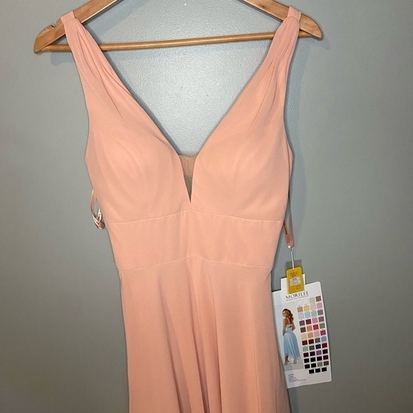 PEACH NWT MORILEE BRIDESMAIDS 21701 - Picture 7 of 10
